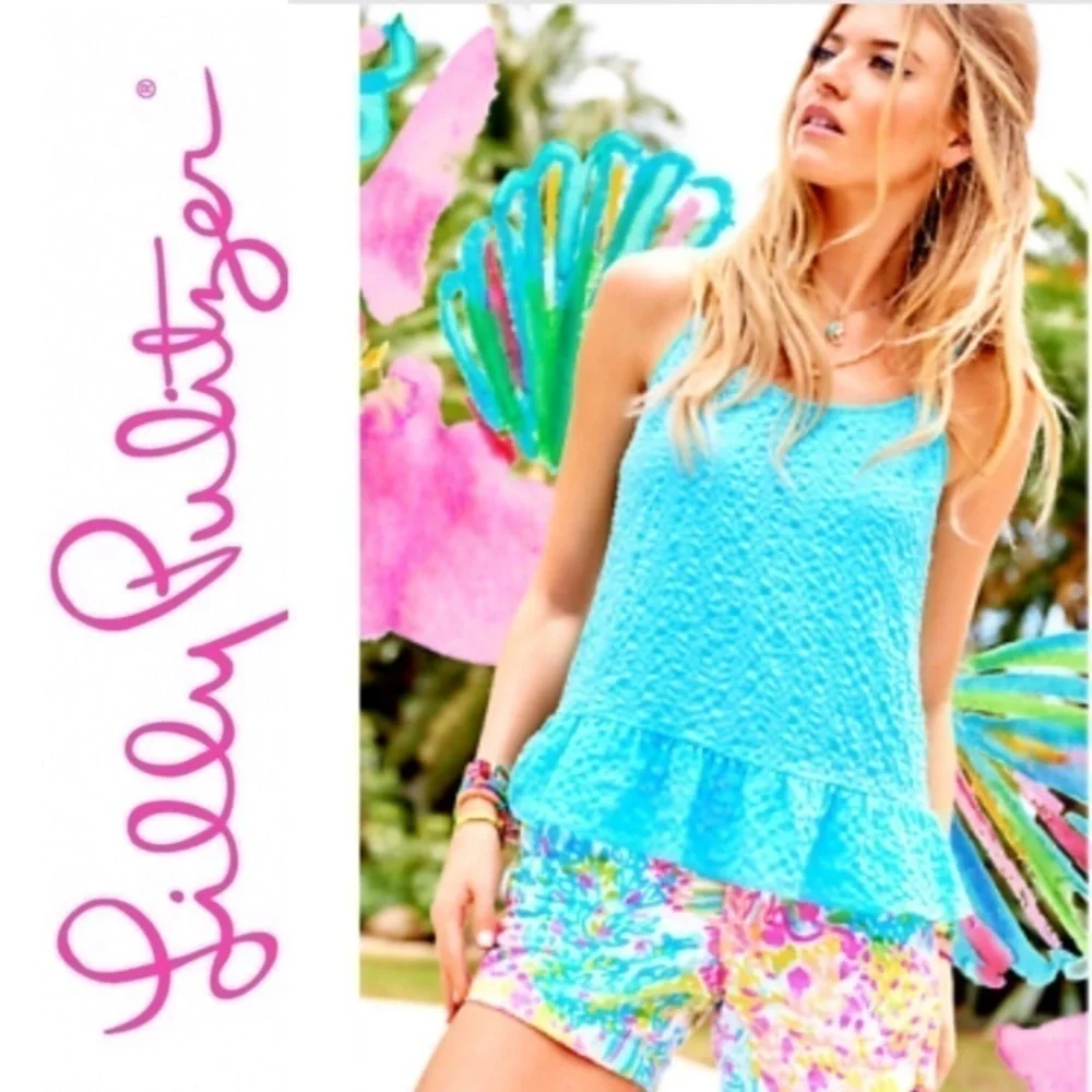 Lilly Pulitzer The Callahan Coral Print Shorts